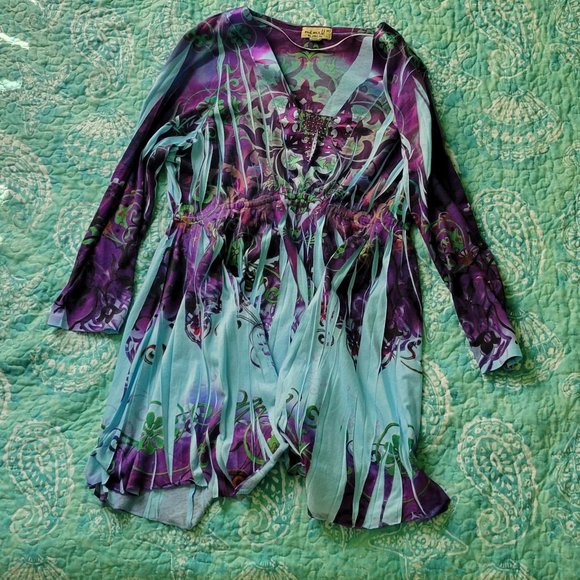 One World Live & Let Live Patterned Shirt - Picture 3 of 6